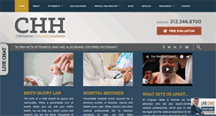 Desktop Screenshot of chhlaw.com