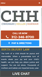 Mobile Screenshot of chhlaw.com